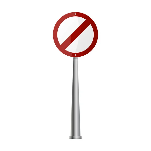 Street arrow vector icon.Cartoon vector icon street arrow isolato su sfondo bianco  . — Vettoriale Stock