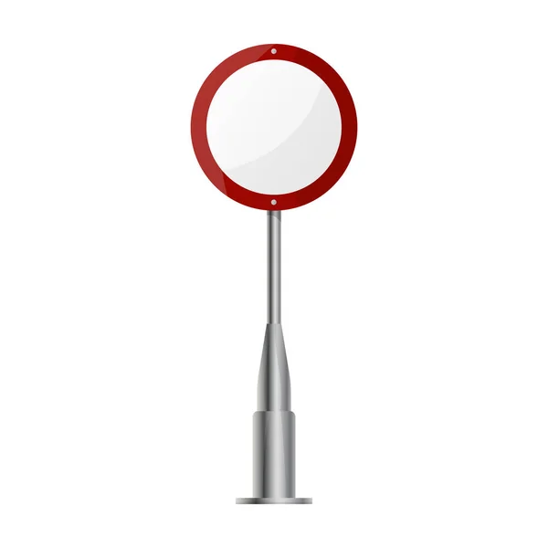 Flecha de la calle vector icon.Cartoon icono flecha de la calle aislado sobre fondo blanco  . — Vector de stock