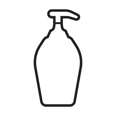 Deterjan vektör simgesi. Çizgi vektör simgesi beyaz arkaplan deterjanı üzerinde izole edildi.