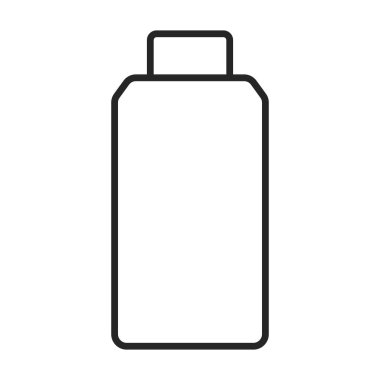 Deterjan vektör simgesi. Çizgi vektör simgesi beyaz arkaplan deterjanı üzerinde izole edildi.