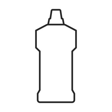 Deterjan vektör simgesi. Çizgi vektör simgesi beyaz arkaplan deterjanı üzerinde izole edildi.