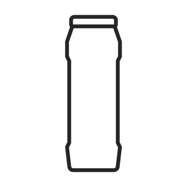 Temiz ürün vektör simgesi. Beyaz arkaplan temiz ürün üzerinde çizgi vektör simgesi izole edildi.