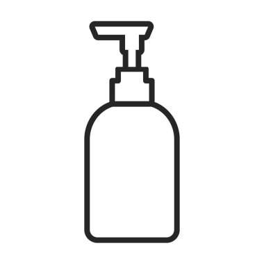 Deterjan vektör simgesi. Çizgi vektör simgesi beyaz arkaplan deterjanı üzerinde izole edildi.