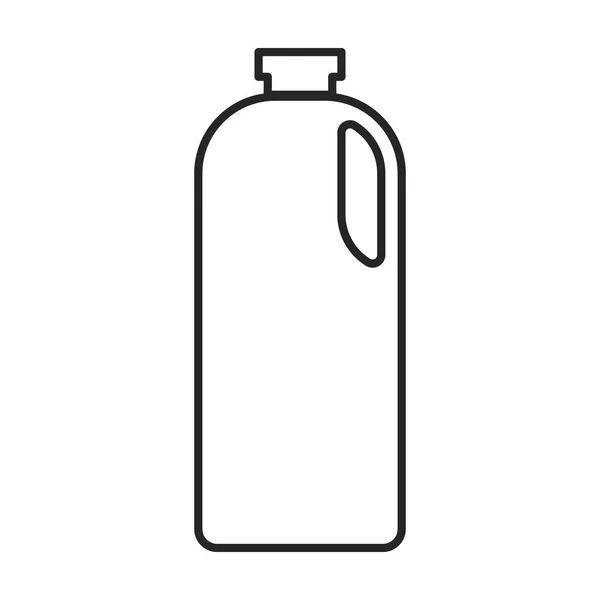 Icono de vector de producto limpio. Icono de vector de línea aislado sobre fondo blanco producto limpio . — Vector de stock