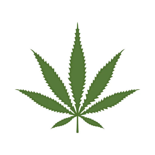 Desenho vetorial de cânhamo e logotipo de cannabis. Gráfico do cânhamo e ilustração vetorial do estoque foliar . — Vetor de Stock