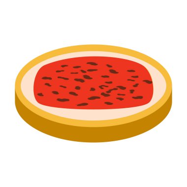 Bisküvi kurabiye vektör simgesi. Çizgi film vektör simgesi beyaz arkaplan bisküvisi üzerinde izole.