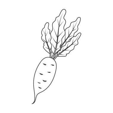 Pancar vektör simgesi. Beyaz pancar pancarında izole edilmiş çizgi vektör simgesi .