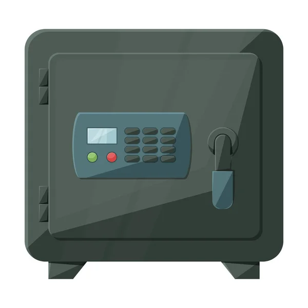 Vecteur de porte de sécurité icon.Cartoon icône vectorielle isolé sur fond blanc porte de sécurité  . — Image vectorielle