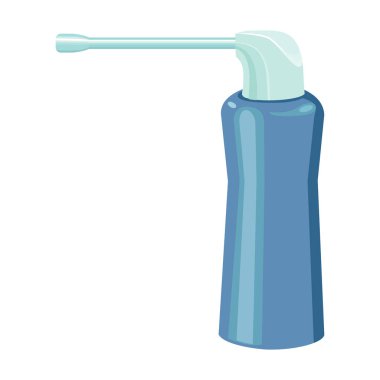 Aerosol sprey vektör simgesi. Çizgi film vektör simgesi beyaz arkaplan spreyinde izole edilmiş..