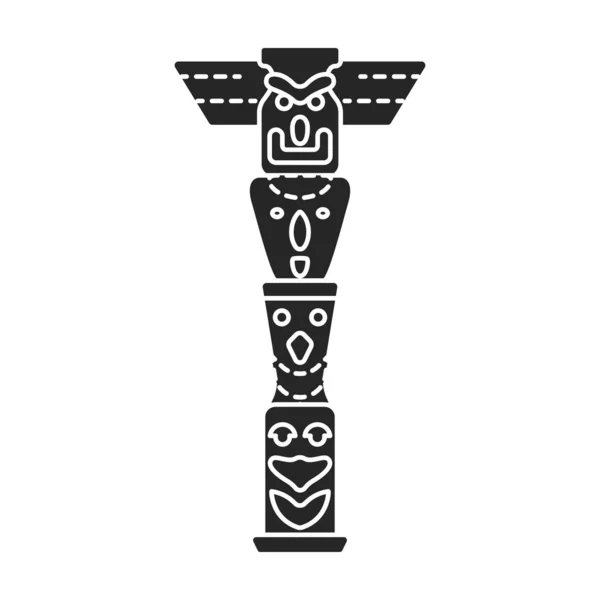 Племенная маска векторный значок. Черный вектор значок изолирован на белом фоне племенной маски  . — стоковый вектор