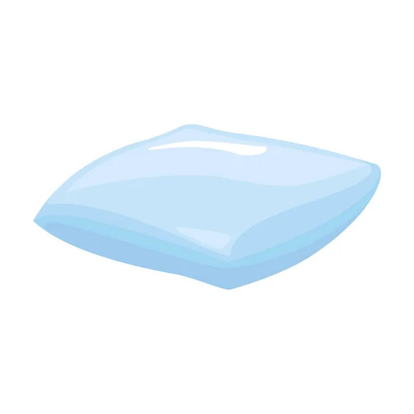Oreiller vecteur icon.Cartoon icône vectorielle isolé sur fond blanc oreiller  . — Image vectorielle