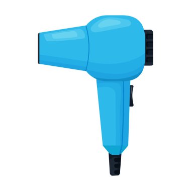 Hair dryer vector icon.Cartoon vector icon isolated on white background hair dryer .