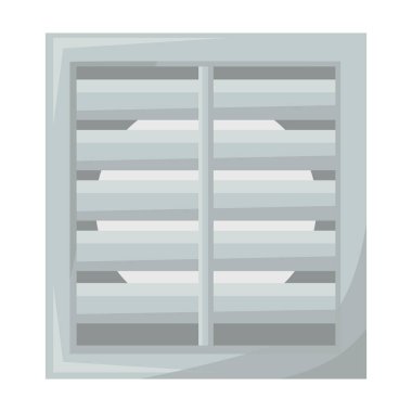 Ventilation grate vector icon.Cartoon vector icon isolated on white background ventilation grate.