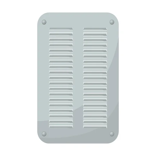Ventilation grate vector icon.Cartoon vector icon isolated on white background ventilation grate. — Stock vektor