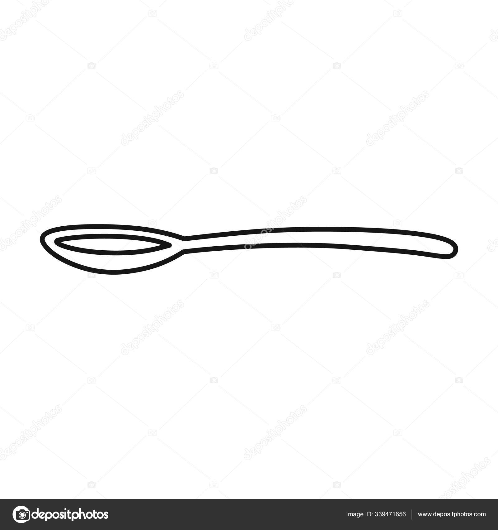 spoon medicine vector icon outline line vector icon isolated on white background spoon medicine stock vector c magicleaf 339471656 https depositphotos com 339471656 stock illustration spoon medicine vector icon outlineline html