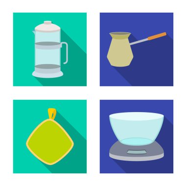 Mutfak ve yemek sembol yalıtılmış nesne. Web için mutfak ve cihaz hisse senedi simgesi kümesi.