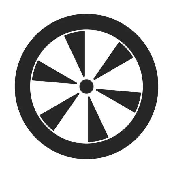 Icono de vector de rejilla de ventilación. Negro, icono de vector simple aislado en la rejilla de ventilación de fondo blanco . — Archivo Imágenes Vectoriales