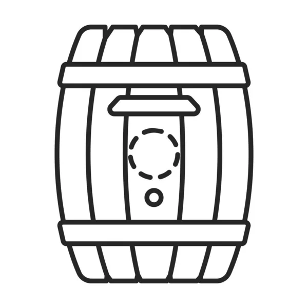 Ícone vetor Birdhouse icon.Outline vetor isolado no fundo branco birdhouse . —  Vetores de Stock