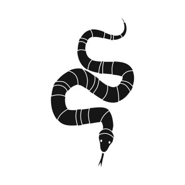 Isolated object of viper and milk sign. Web element of viper and red stock vector illustration.