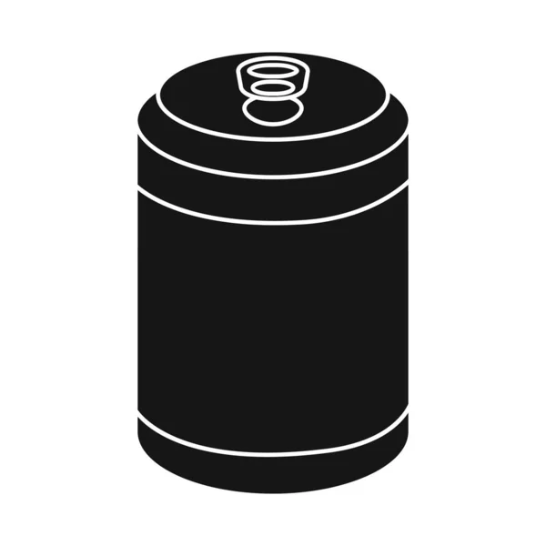 Vector illustration of bottle and soda symbol. Set of bottle and carbonated vector icon for stock. — ストックベクタ