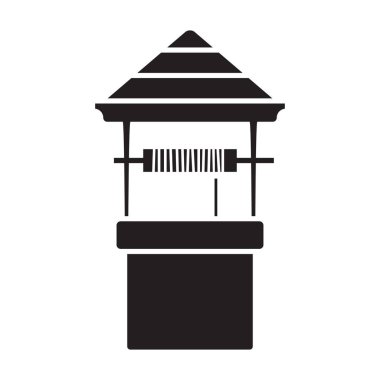 Taşlar iyi vektör simgesi. Siyah vektör simgesi beyaz arkaplan taşları üzerinde izole edilmiş. .