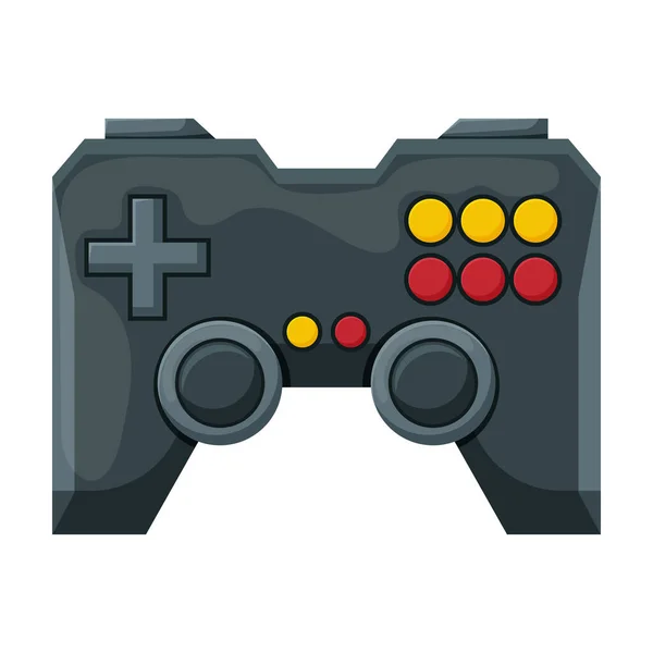 Gioco di icona vettoriale joystick. Icona vettoriale del fumetto isolato su sfondo bianco gioco di joystick . — Vettoriale Stock