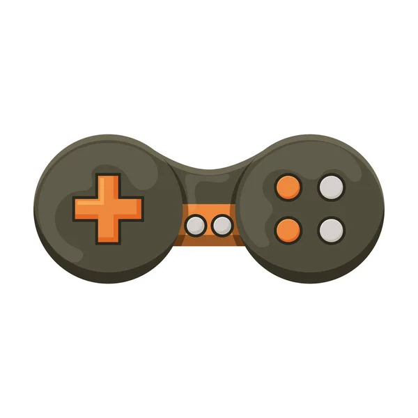 Spel van joystick vector icon.Cartoon vector pictogram geïsoleerd op witte achtergrond spel van joystick. — Stockvector