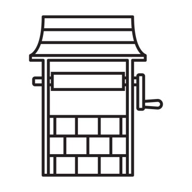 Taşlar iyi vektör simgesi. Taslak vektör simgesi beyaz arkaplan taşları üzerinde izole edilmiş. .