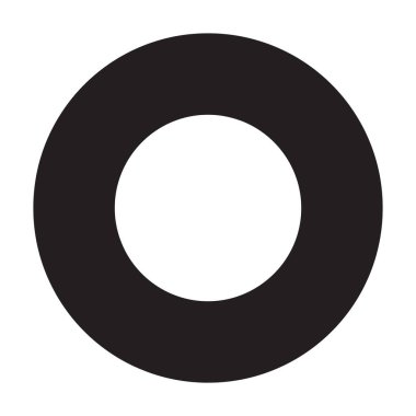 Rivet nut vector icon.Black vector icon isolated on white background rivet nut.