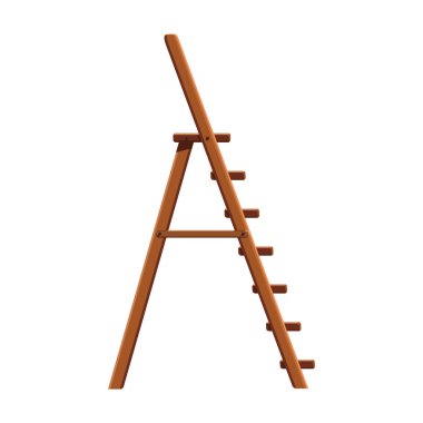 Stepladder vector icon.Cartoon vector icon isolated on white background stepladder .