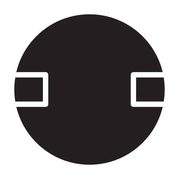 Parafuso rebite vetor icon.Black vetor ícone isolado no fundo branco parafuso rebite . —  Vetores de Stock