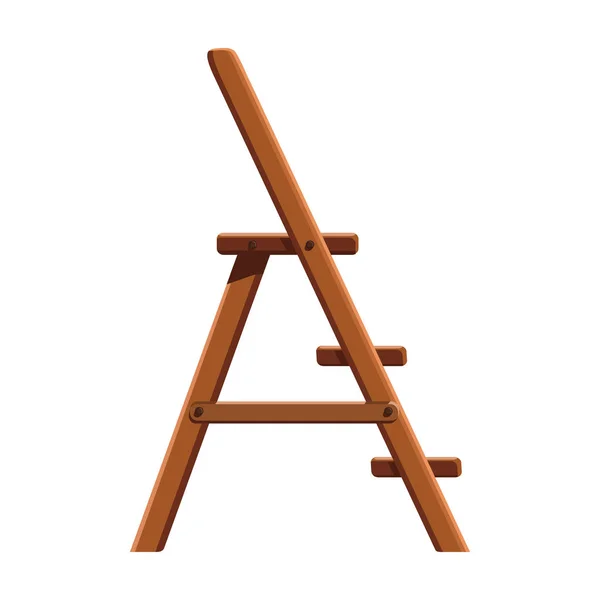 Stepladder vector icon.Cartoon vector icon isolated on white background stepladder . — ストックベクタ