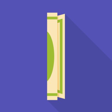 Vector illustration of pipe and money icon. Graphic of pipe and paper stock symbol for web.