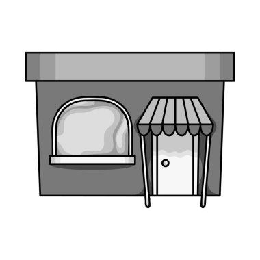 Vector design of bookstore and modern logo. Collection of bookstore and shop stock vector illustration.