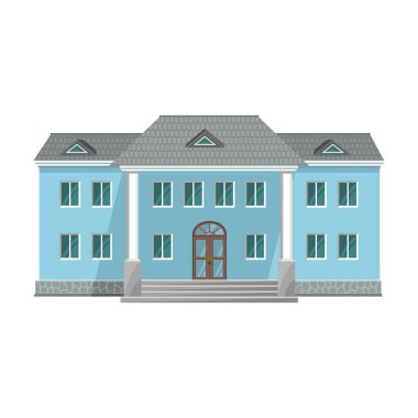 Building of government vector icon.Cartoon vector icon isolated on white background building of government .