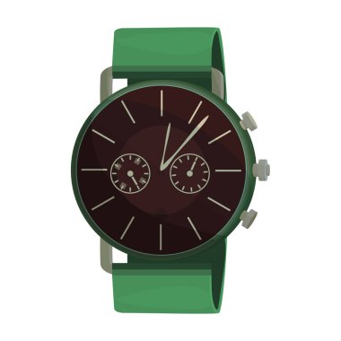 Bilek vektör simgesini izleyin. Çizgi film vektör simgesi beyaz arka planda izole edilmiş..