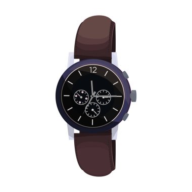 Bilek vektör simgesini izleyin. Çizgi film vektör simgesi beyaz arka planda izole edilmiş..