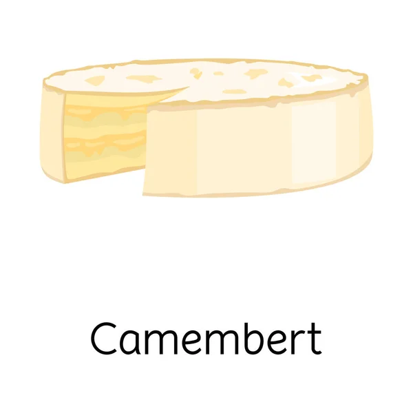 Vektor illustration av ost och maasdam logotyp. Grafisk av ost och bit stock symbol för webben. — Stock vektor