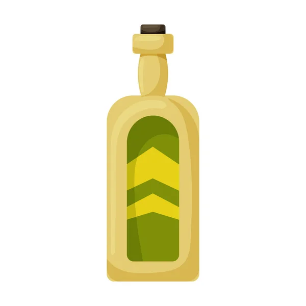 Lahev whisky vektorová ikona.Cartoon vektor ikona izolované na bílém pozadí láhev whisky. — Stockový vektor