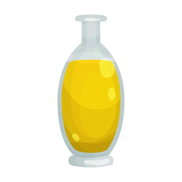 Palack olaj vektor ikon.Rajzfilm vektor ikon elszigetelt fehér háttér palack olaj . — Stock Vector