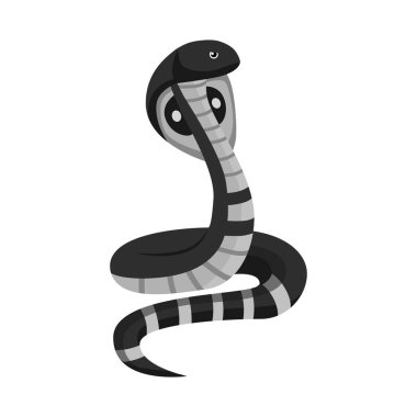 Vector illustration of cobra and king sign. Graphic of cobra and head stock vector illustration. vector Vector illustration of cobra and king sign. Graphic of cobra and head stock vector illustration. vector