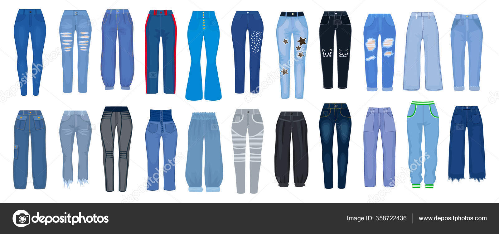 Jeans Cartoon png download - 1500*1726 - Free Transparent Jeans png  Download. - CleanPNG / KissPNG