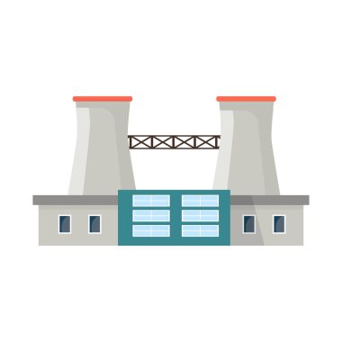 Depo ve ithalat logosunun vektör çizimi. Depo ve lojistik hisse senedi illüstrasyonu koleksiyonu.