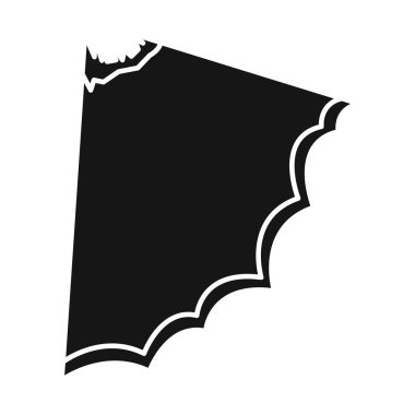 İzole edilmiş talaş ve kalem logosu. Ağın talaş elementi ve ağaç ambarı sembolü.