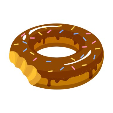 Şişirilebilir yatak vektör simgesi. Karikatür vektör simgesi beyaz arkaplan şişirilebilir yatakta izole edildi.