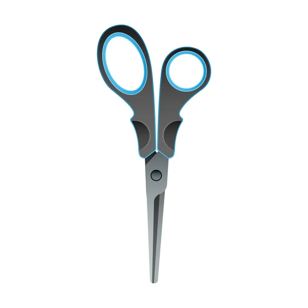 Scissors Vektor icon.Realistische Vektor-Symbol isoliert auf weißem Hintergrund Schere. — Stockvektor