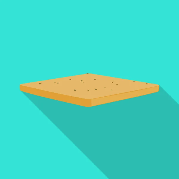 Illustration vectorielle du pain et symbole du pain. Graphique de l'icône vectorielle pain et tranche pour stock . — Image vectorielle
