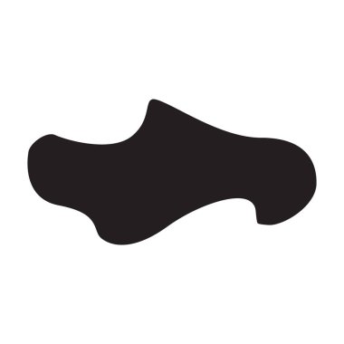 Çikolata vektör simgesi. Siyah vektör simgesi beyaz arkaplan çikolatasına izole edilmiş..