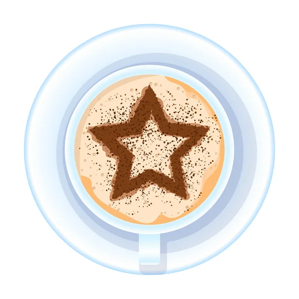 Ikona wektora kawy.Ikona wektora kreskówki izolowane na białym tle kawy. — Wektor stockowy