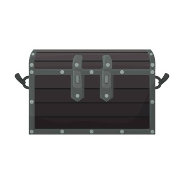 Göğüs vektör simgesi. Karikatür vektör simgesi beyaz arkaplan göğsünde izole edildi.